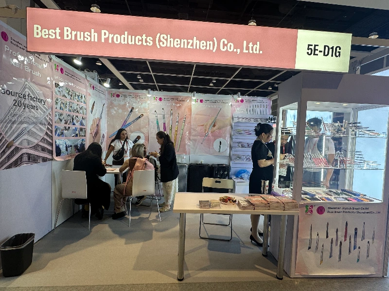Best Brush Co.,Ltd face o impresie puternică la Cosmoprof HK 2025, prezentând excelența în producție de la prima fabrică